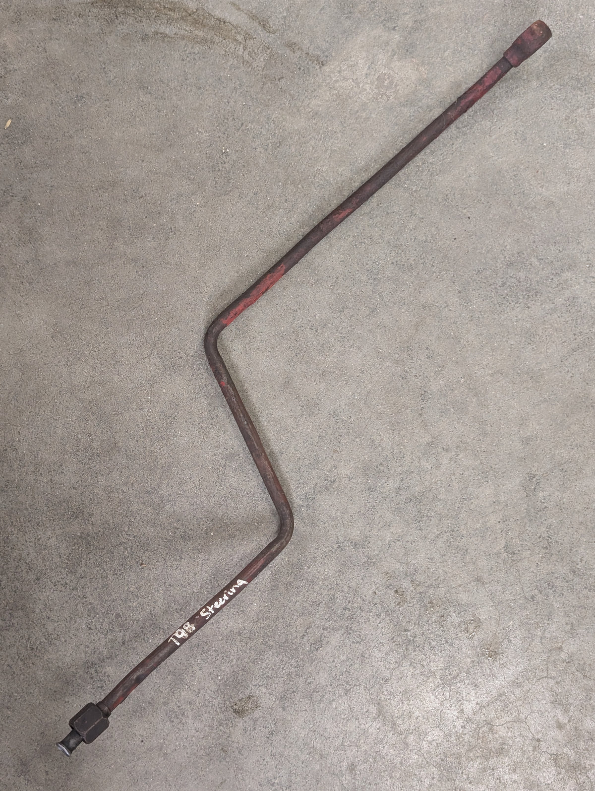 Valve to Bolster Power Steering Line IH International 396398R2 USED