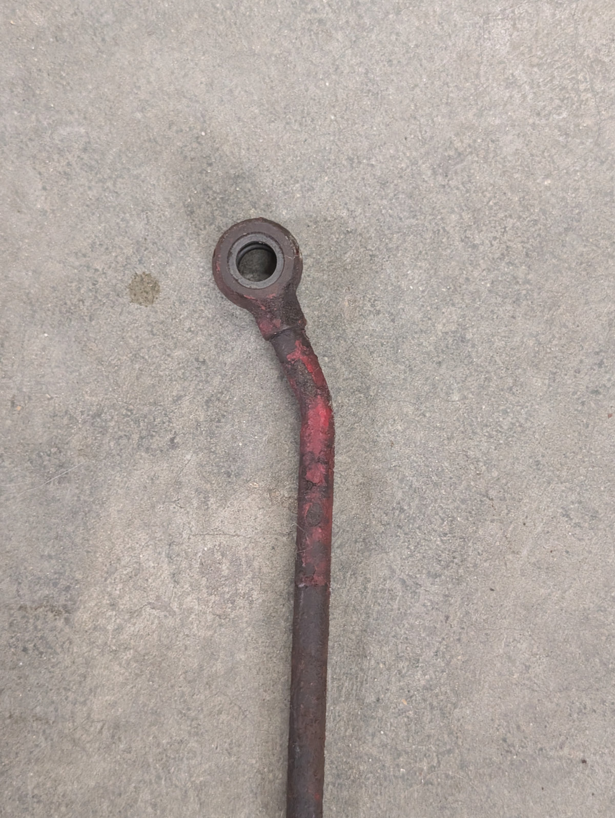 Valve to Bolster Power Steering Line IH International 396398R2 USED