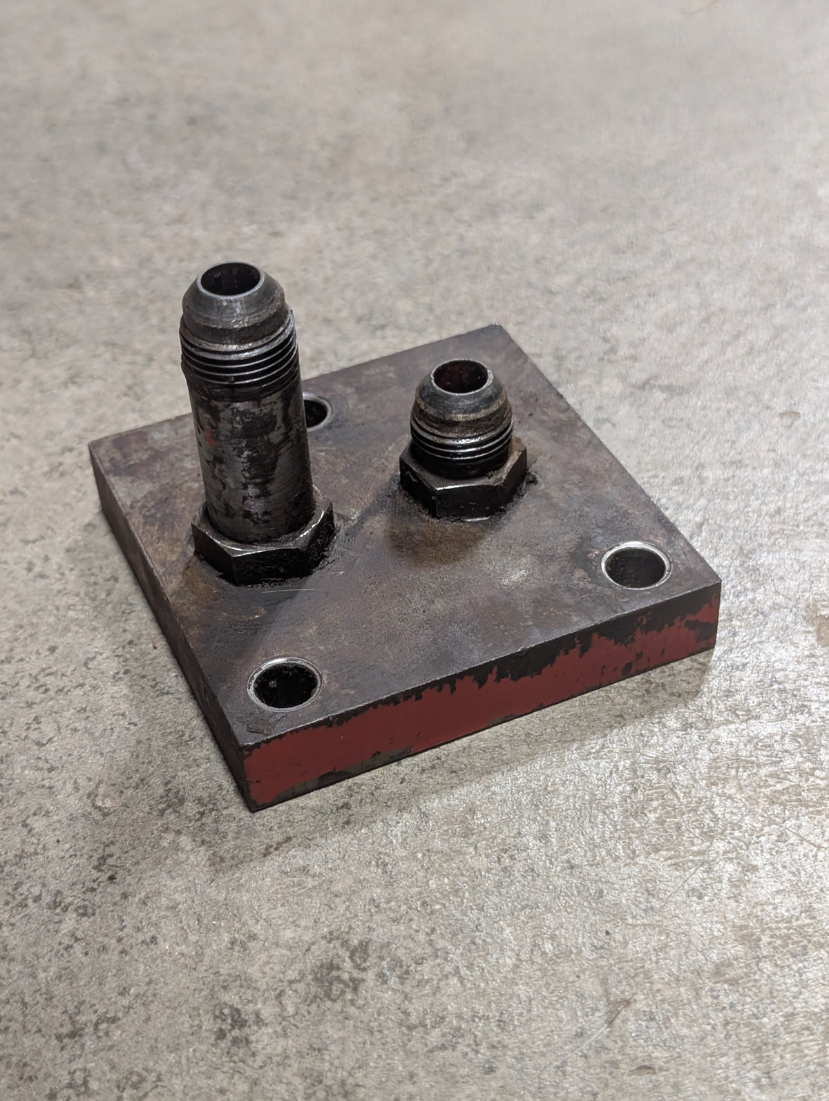 Hydraulic Manifold Block IH International 537841R1 USED