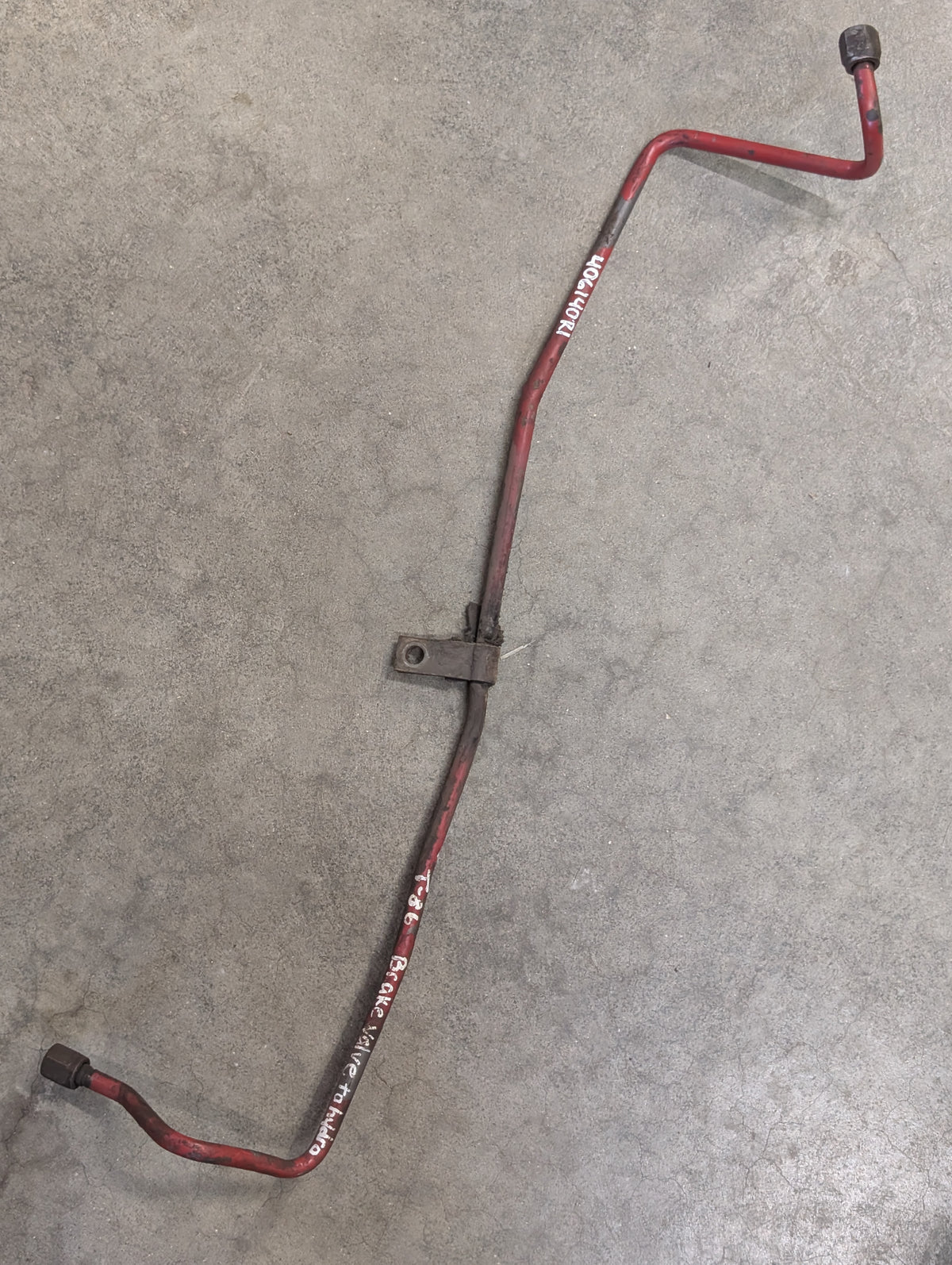 Brake to Multi Valve Line IH International 406140R1 USED