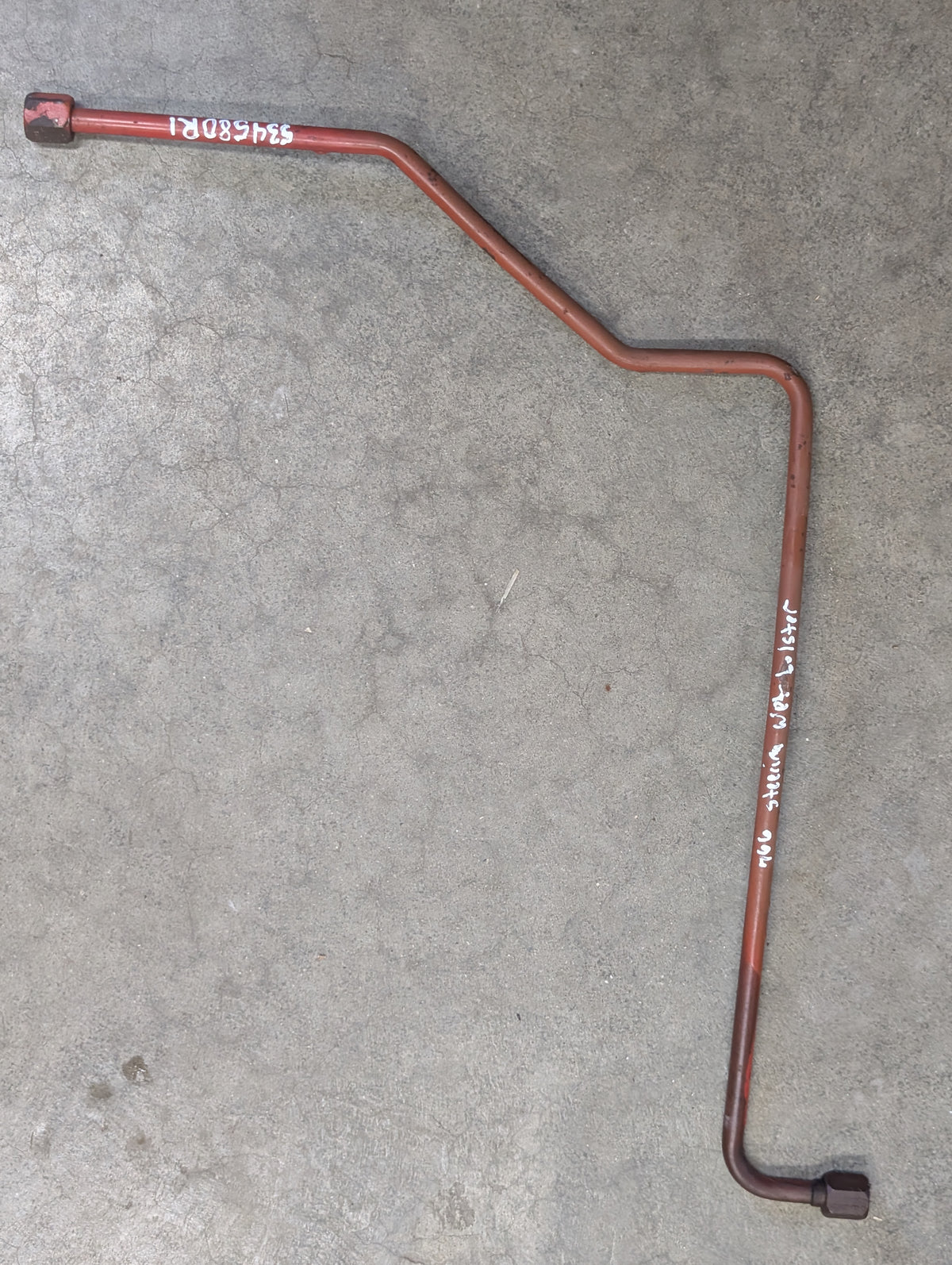 Left Front Power Steering Line IH International 534580R1 USED