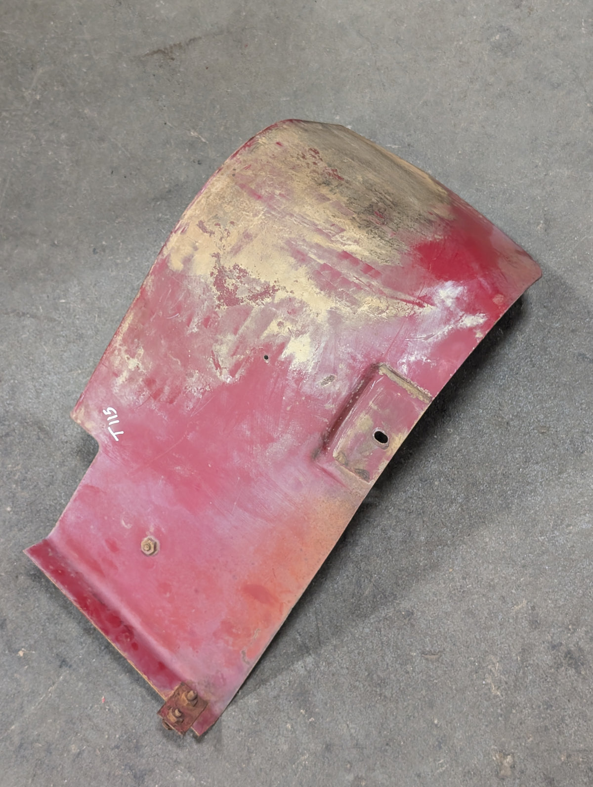 Lower Left Heat Shield IH International 386117R31 USED