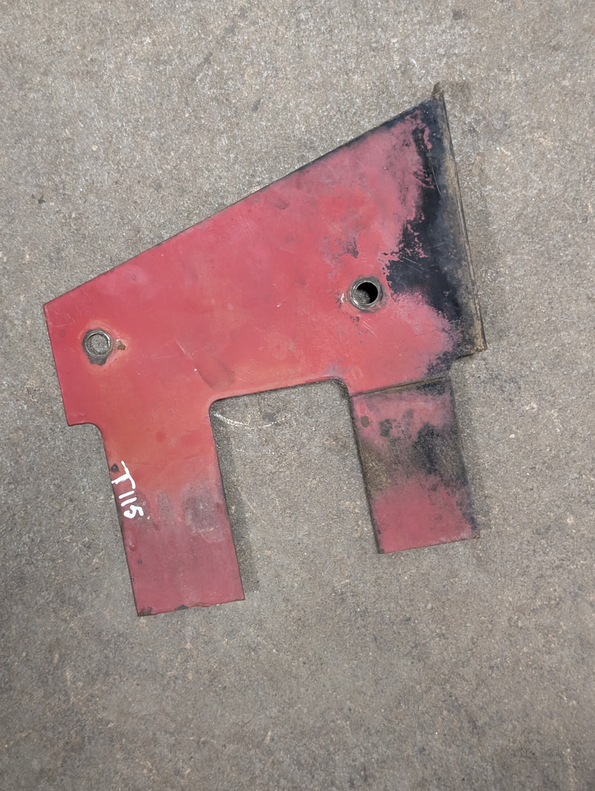 Injection Line Shield IH International 385121R1 USED