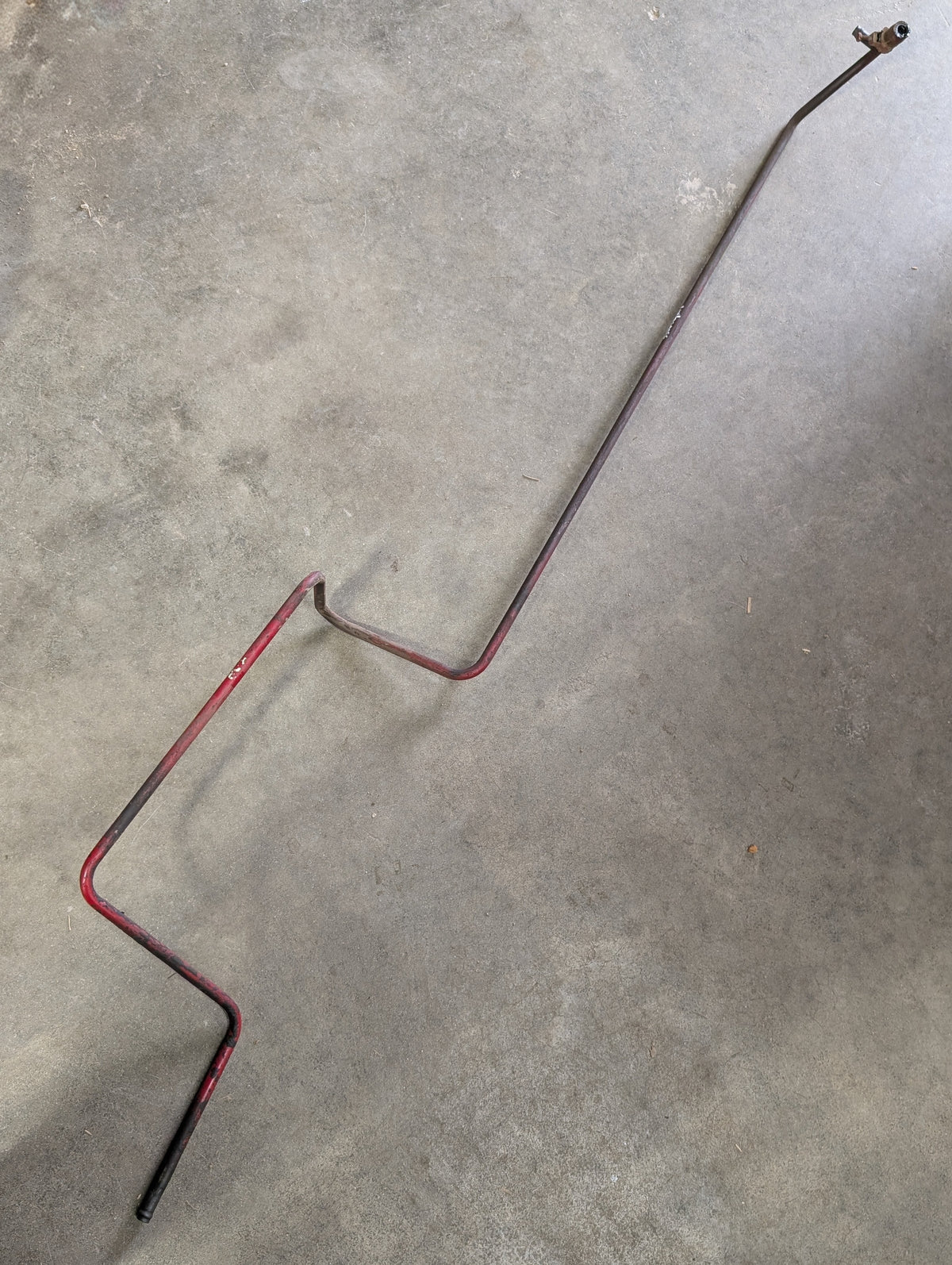 Valve to Bolster Divider Line IH International 388603R1 USED