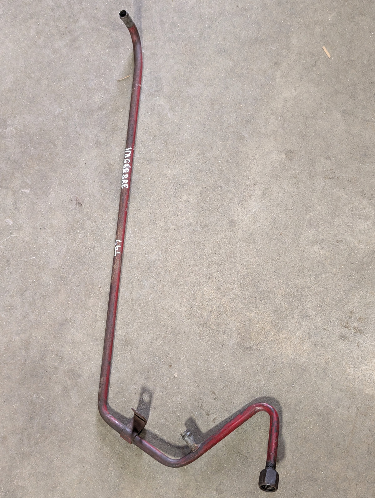 Oil Cooler Return Line IH International 388595R11 USED