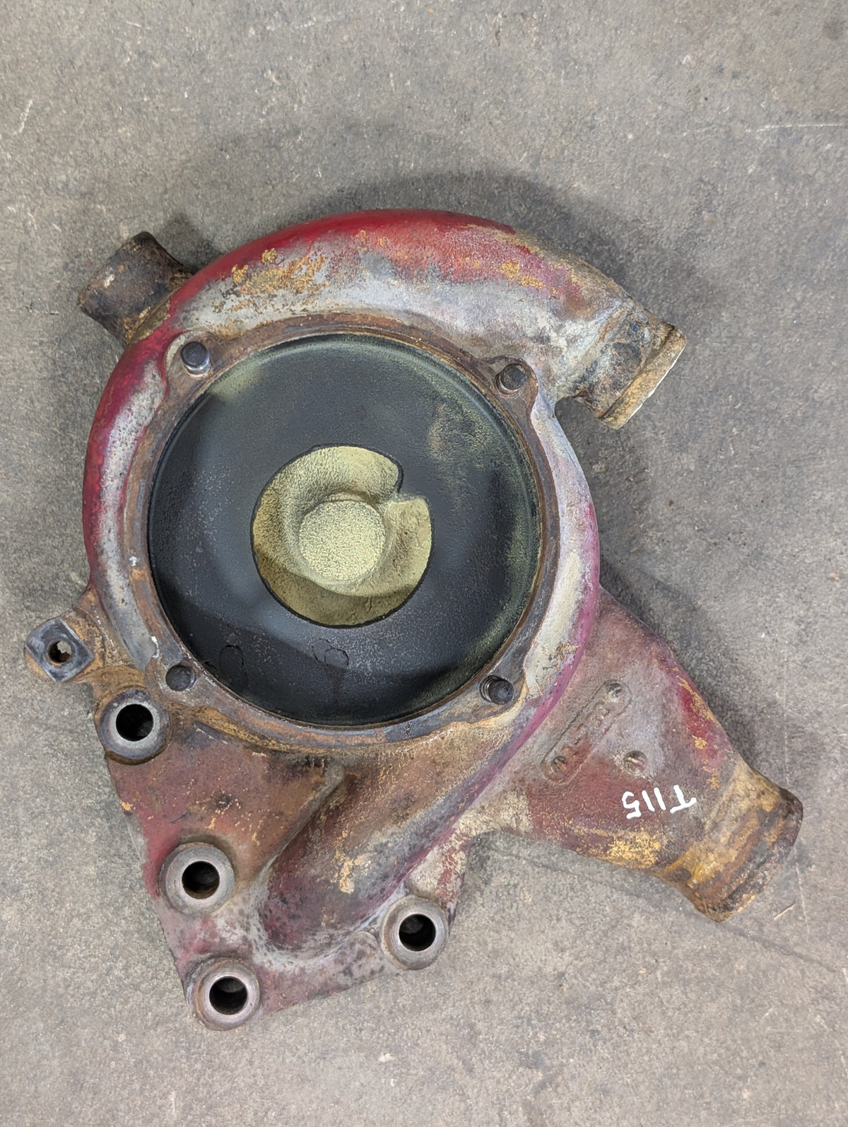Water Pump Body IH International 607253C11 USED