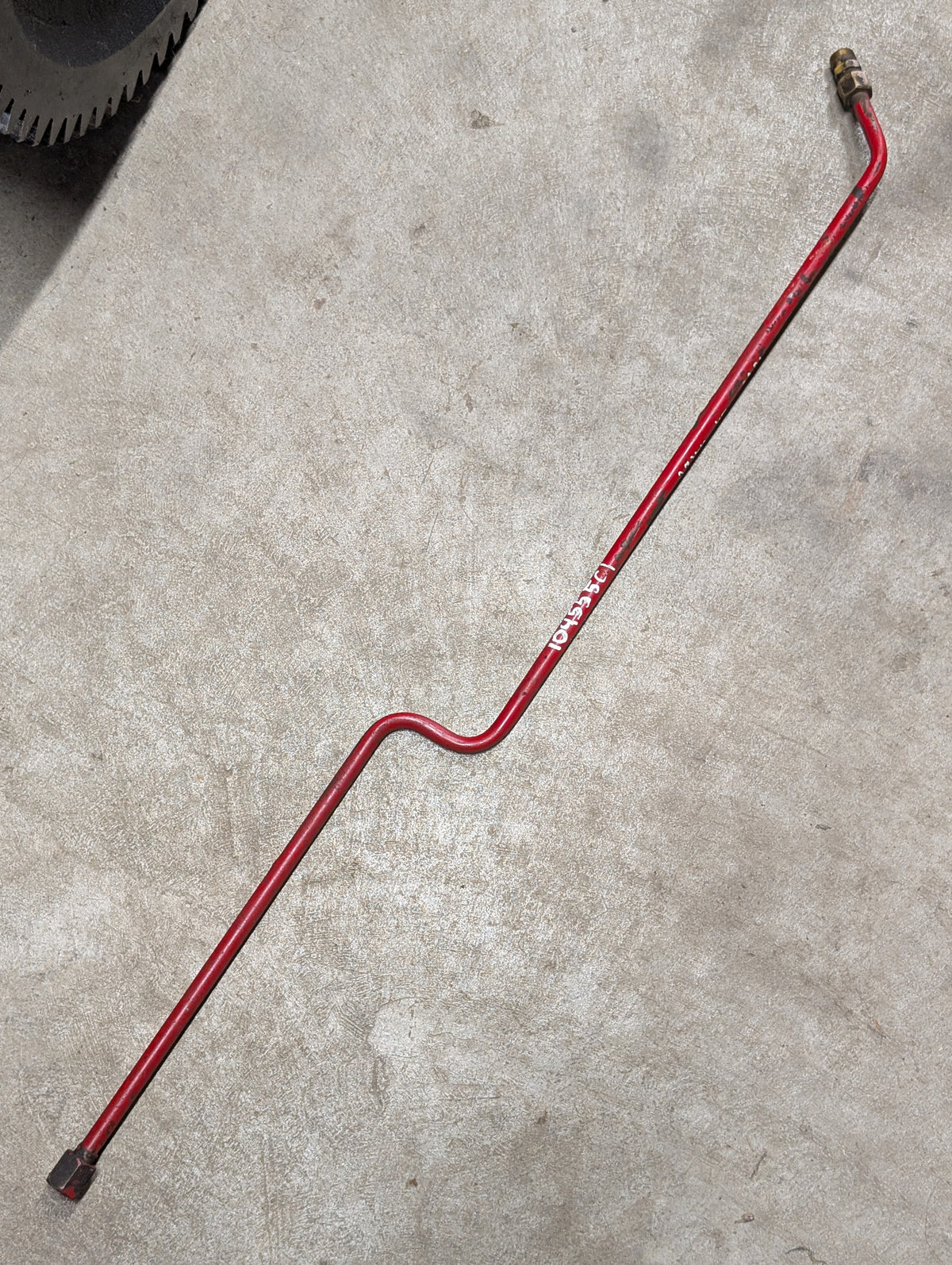 Left Rear Brake Line IH International 104555C1 USED