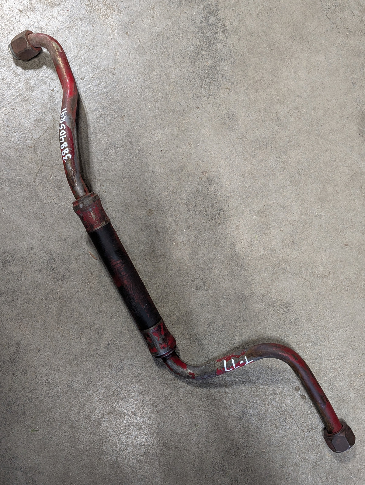 Hydraulic Power Supply Hose IH International 388405R91 USED