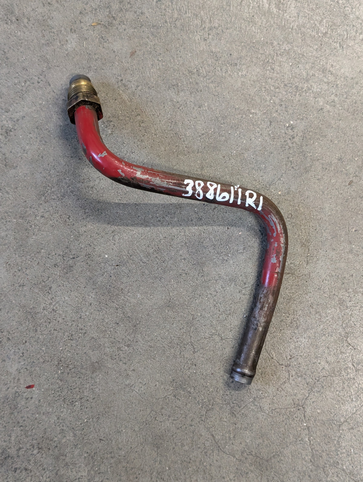 Pilot Valve By-Pass Pipe IH International 388611R1 USED