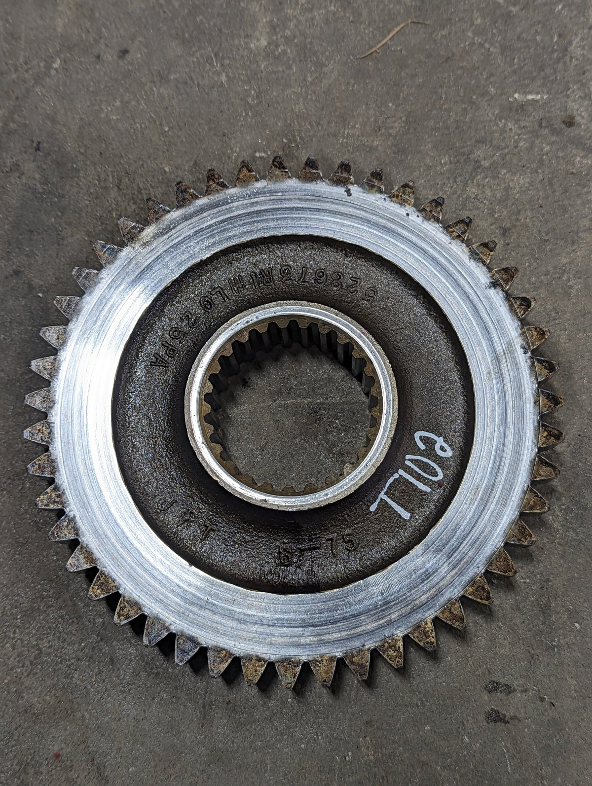 Constant Mesh Gear IH International 528673R1 USED - Hines Equipment Repair & Parts