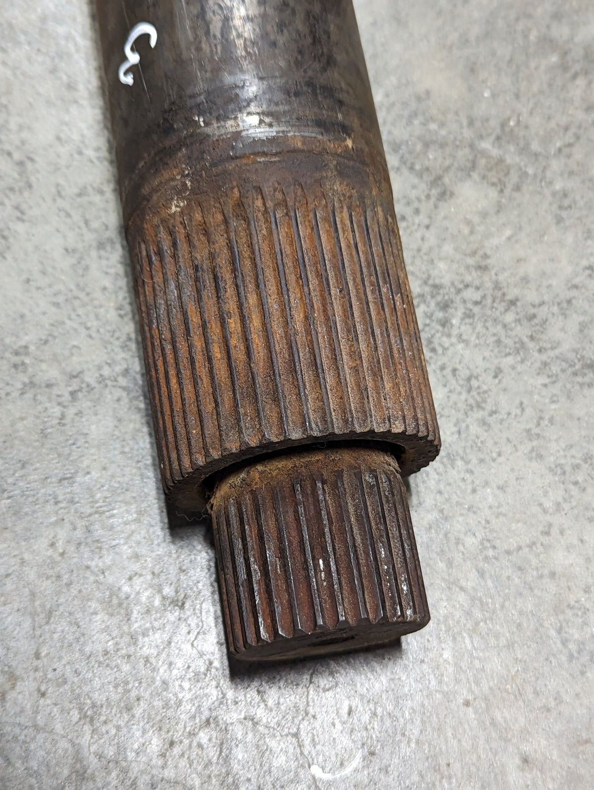 Crank Arm Shaft & Torsion Spring IH International 71386C1 71385C1 USED - Hines Equipment Repair & Parts