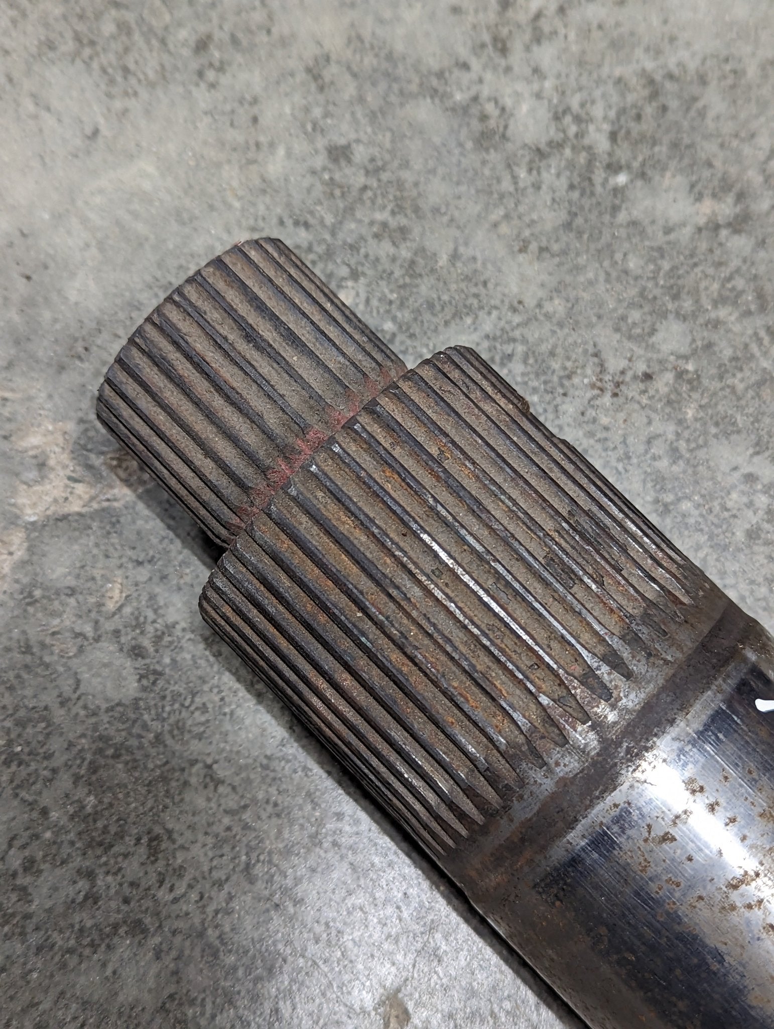 Crank Arm Shaft & Torsion Spring IH International 71386C1 71385C1 USED - Hines Equipment Repair & Parts