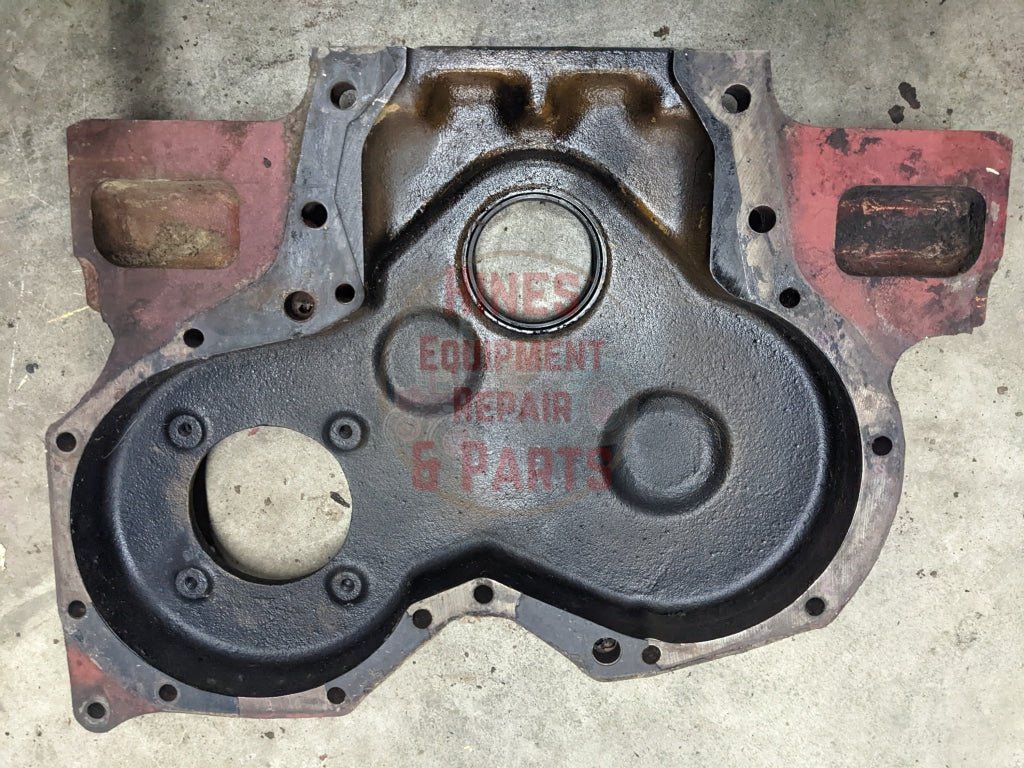Crankcase Front Cover IH International 349040R1 349040R2 USED - Hines Equipment Repair & Parts