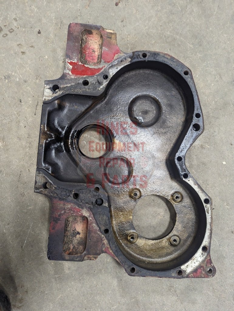 Crankcase Front Cover IH International 349040R1 349040R2 USED - Hines Equipment Repair & Parts