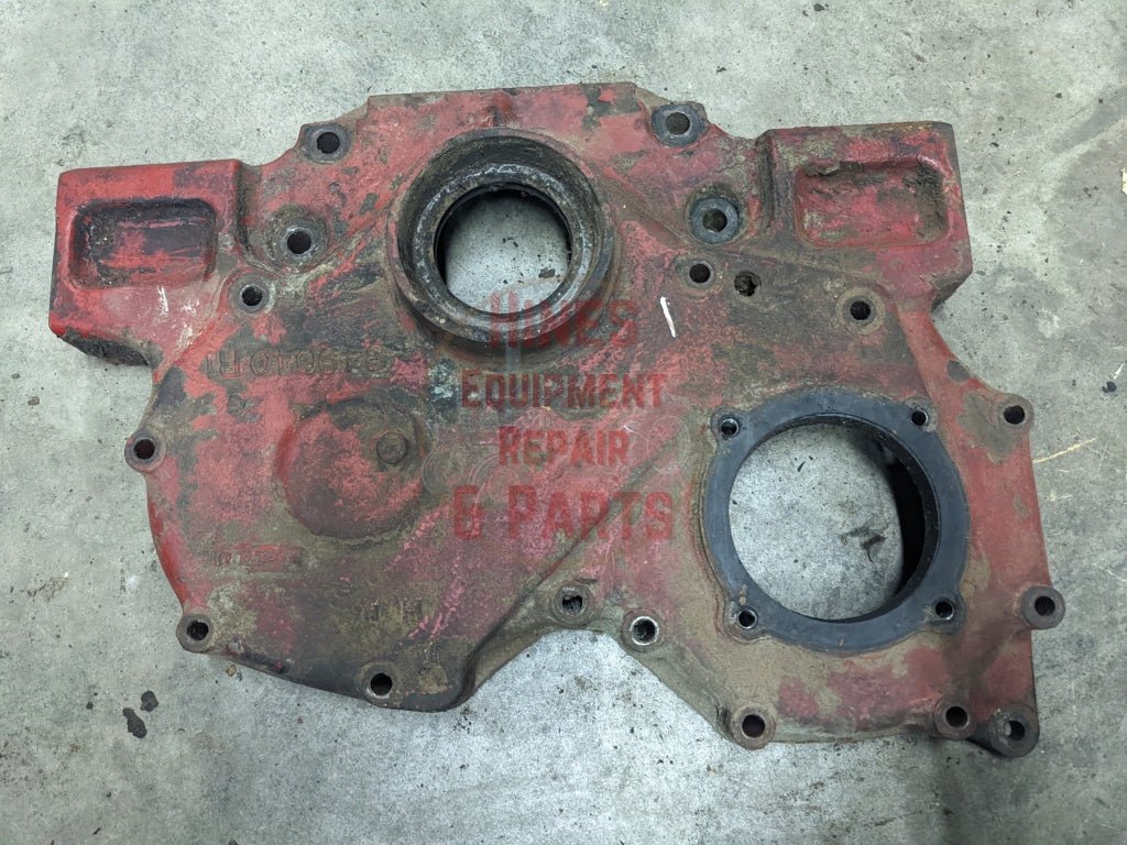 Crankcase Front Cover IH International 349040R1 349040R2 USED - Hines Equipment Repair & Parts