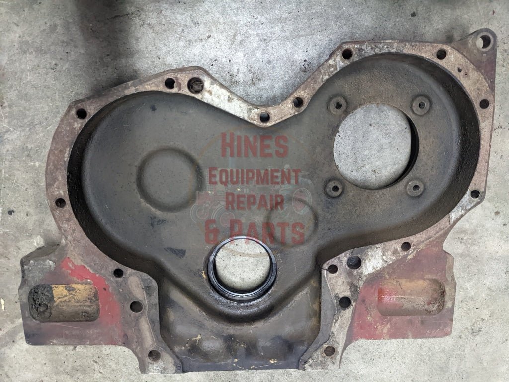 Crankcase Front Cover IH International 349040R1 349040R2 USED - Hines Equipment Repair & Parts