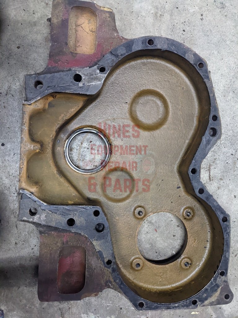 Crankcase Front Cover IH International 349040R1 349040R2 USED - Hines Equipment Repair & Parts