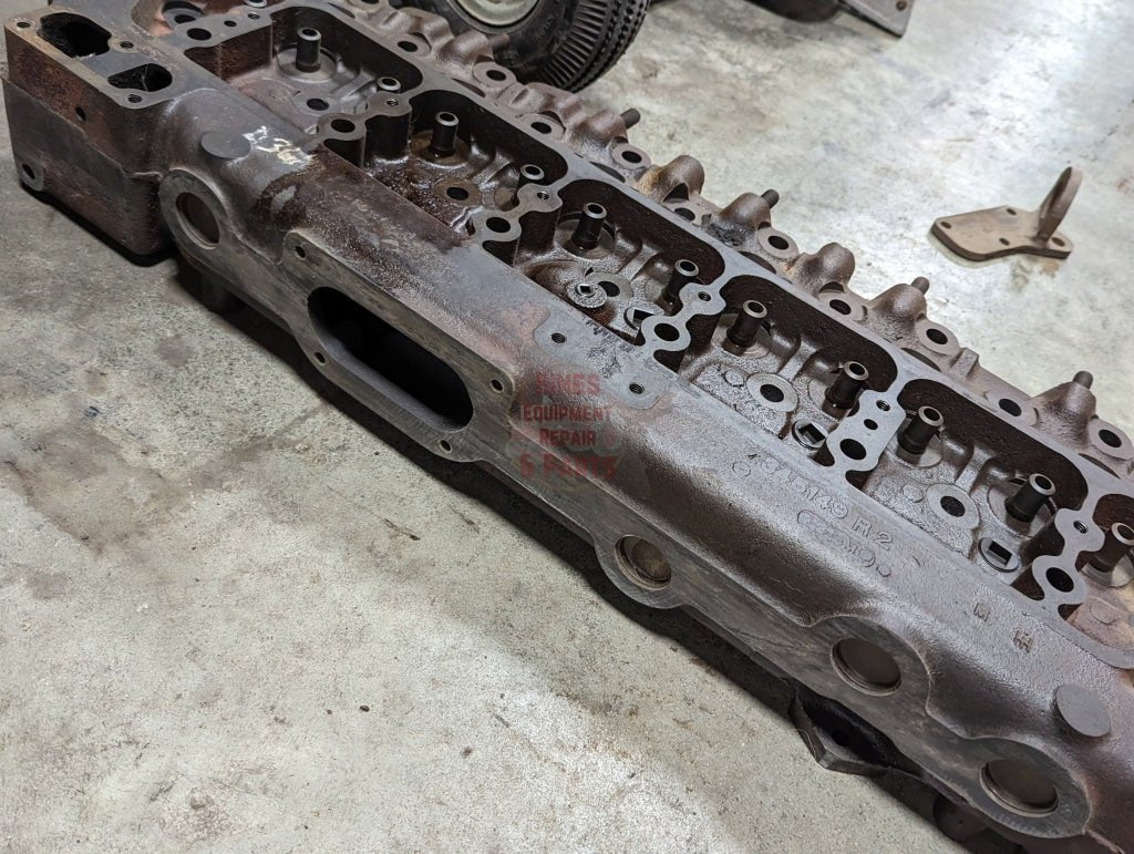 Cylinder Head IH International 345149R1 345149R2 USED - Hines Equipment Repair & Parts