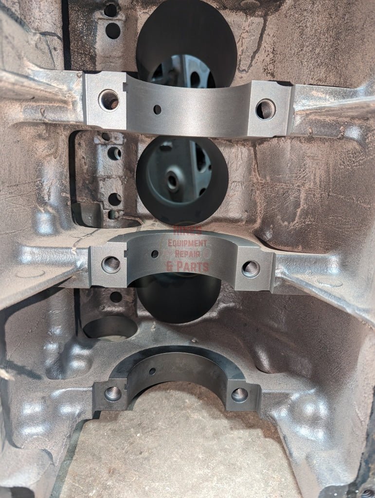 D-361 Engine Block IH International 341222R2 601099C93 USED - Hines Equipment Repair & Parts