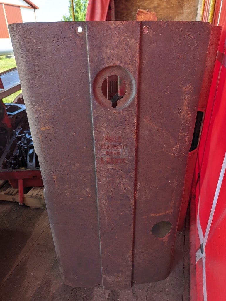 Front Hood IH International 378626R12 USED - Hines Equipment Repair & Parts