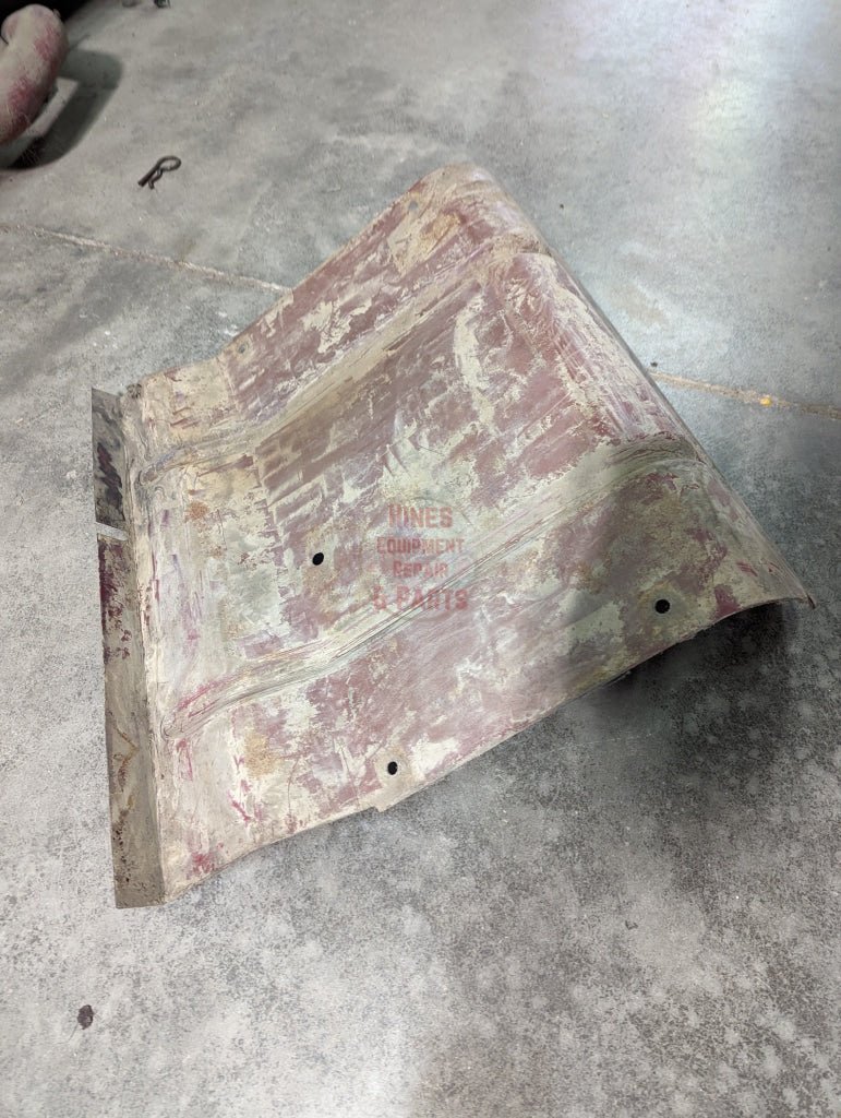 Fuel Tank Heat Shield Ih International 378681R1 530545R1 Used Sheet Metal