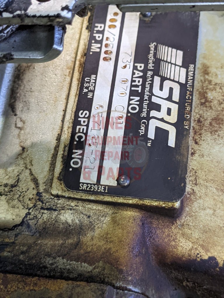 Injection Pump Ih International 735070C91 691019C91 Used Engine