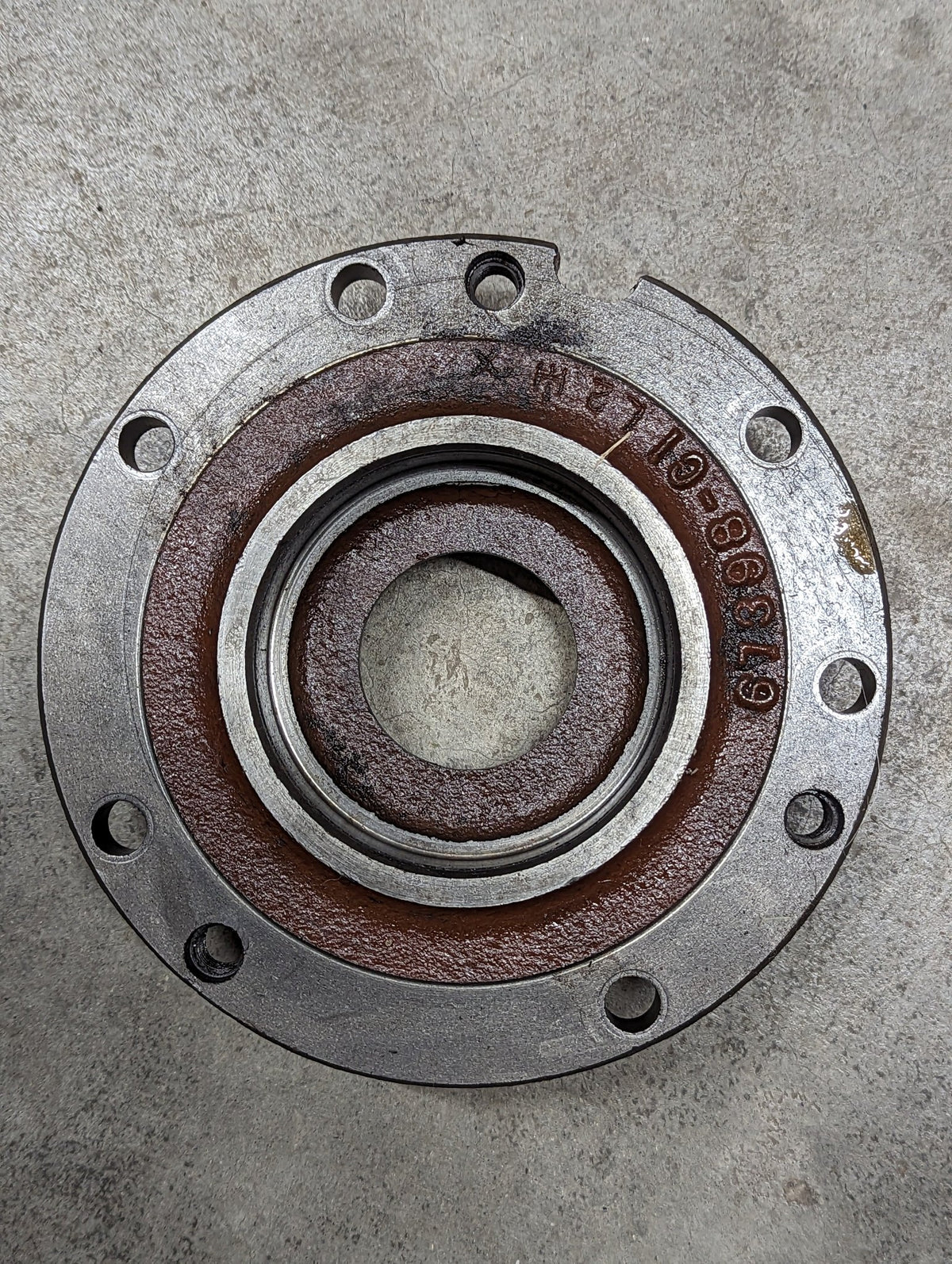 Left Differential Bearing Retainer IH International 67398C1 USED - Hines Equipment Repair & Parts