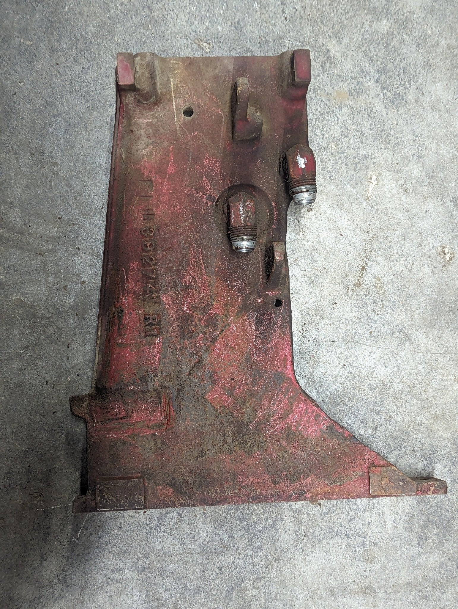 Left Gear Selector Support IH International 382741R1 USED - Hines Equipment Repair & Parts