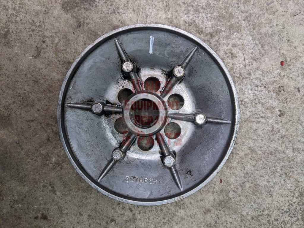 Oil Filter Adaptor Ih International 397866R1 Used Engine