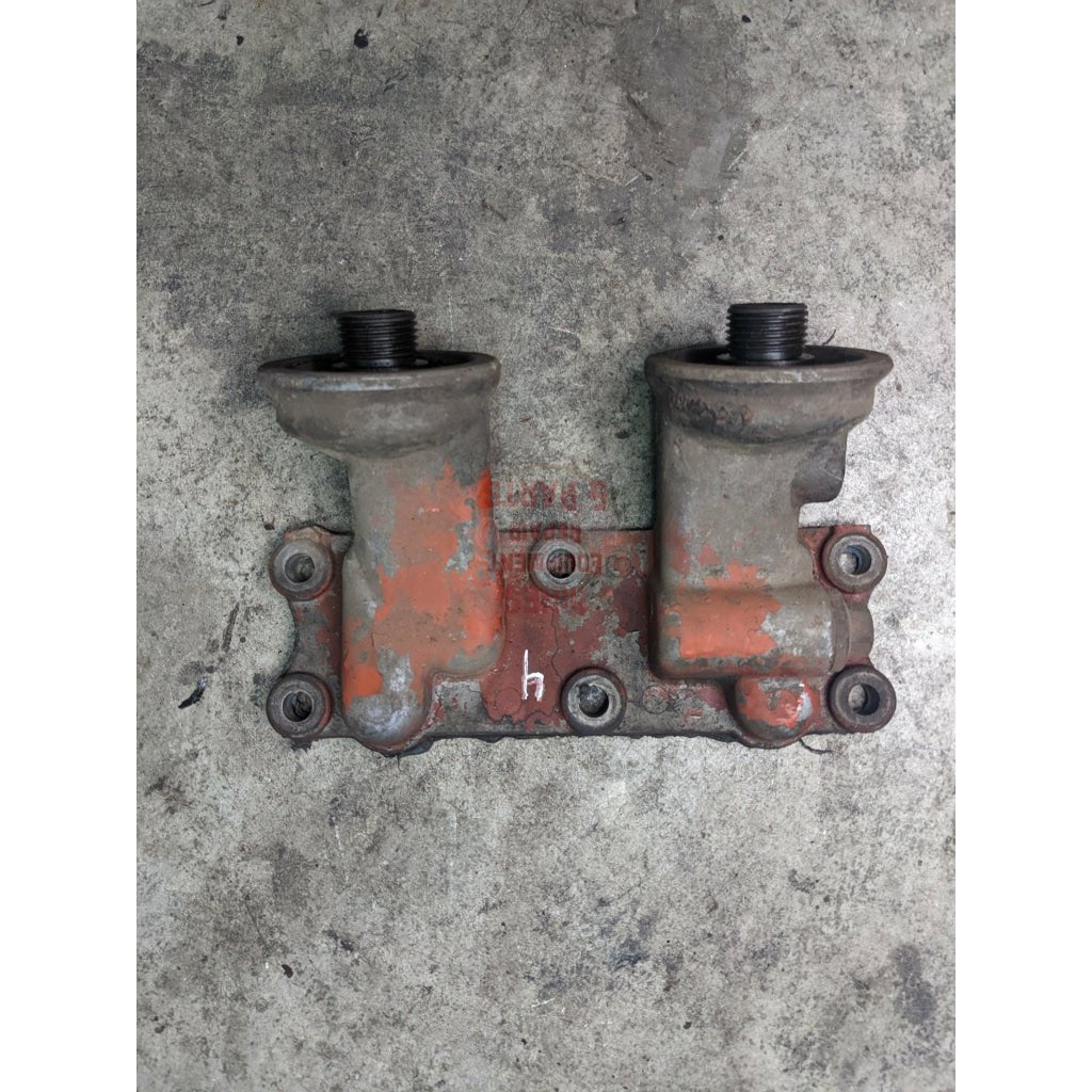 Oil Filter Base IH International 675358C1 USED - Hines Equipment Repair & Parts