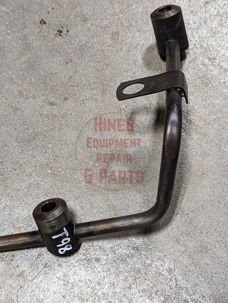 Range Pressure Lube Tube IH International 380162R91 USED - Hines Equipment Repair & Parts