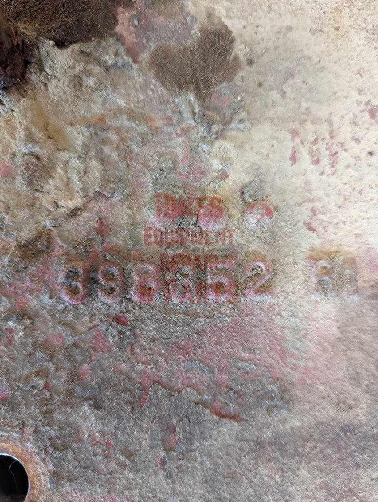 Rear Frame Top Cover IH International 398352R1 398353R91 USED - Hines Equipment Repair & Parts