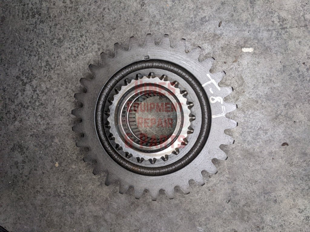 Reverse Idler Gear IH International 393523R1 USED - Hines Equipment Repair & Parts