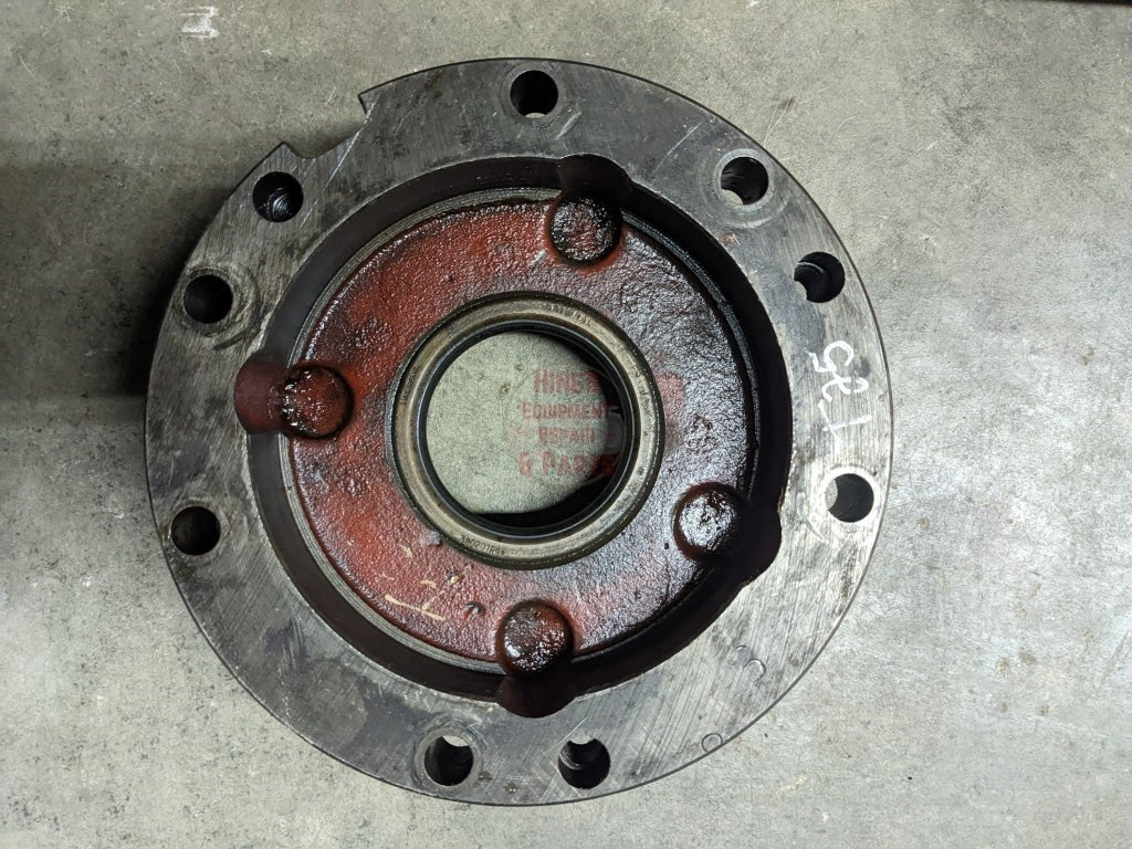 Right Differential Bearing Retainer IH International 380199R2 USED - Hines Equipment Repair & Parts