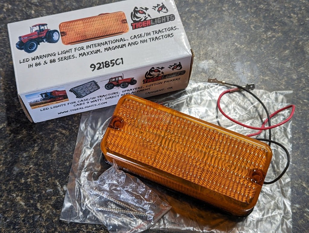 Tiger Lights LED Warning Lights IH International 92185C1 NEW - Hines Equipment Repair & Parts
