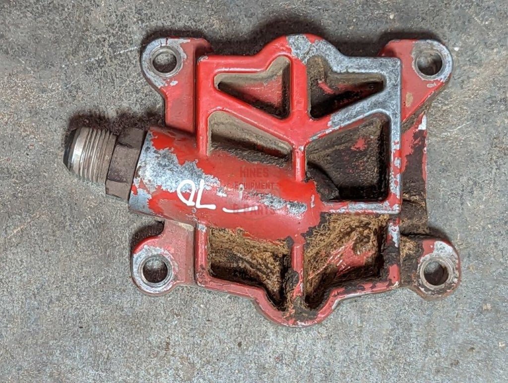 Valve Mount Bracket Cover IH International 123081C1 USED - Hines Equipment Repair & Parts